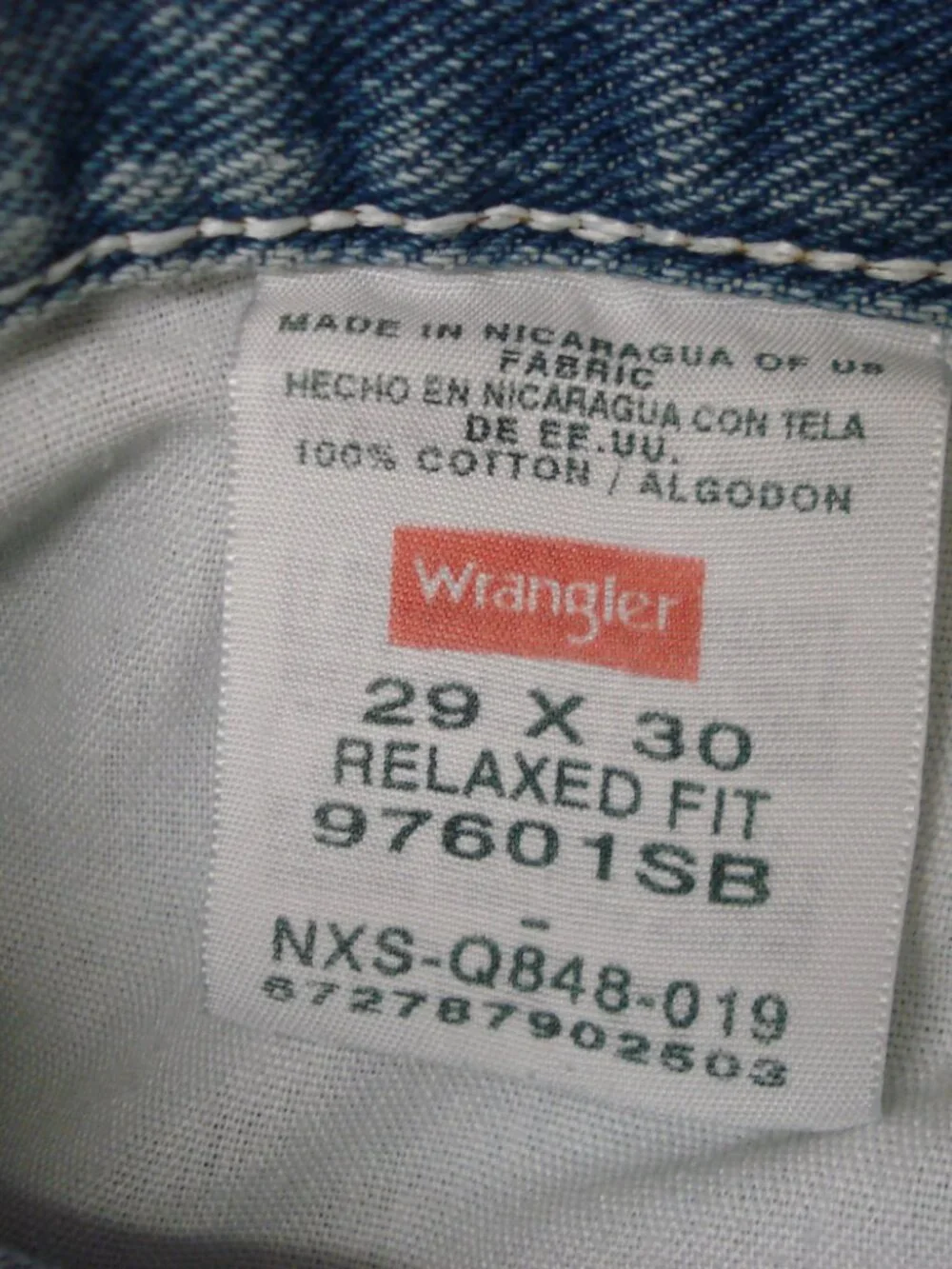 Wrangler Premium Relaxed Fit Jeans Mens 29